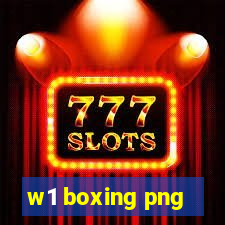 w1 boxing png